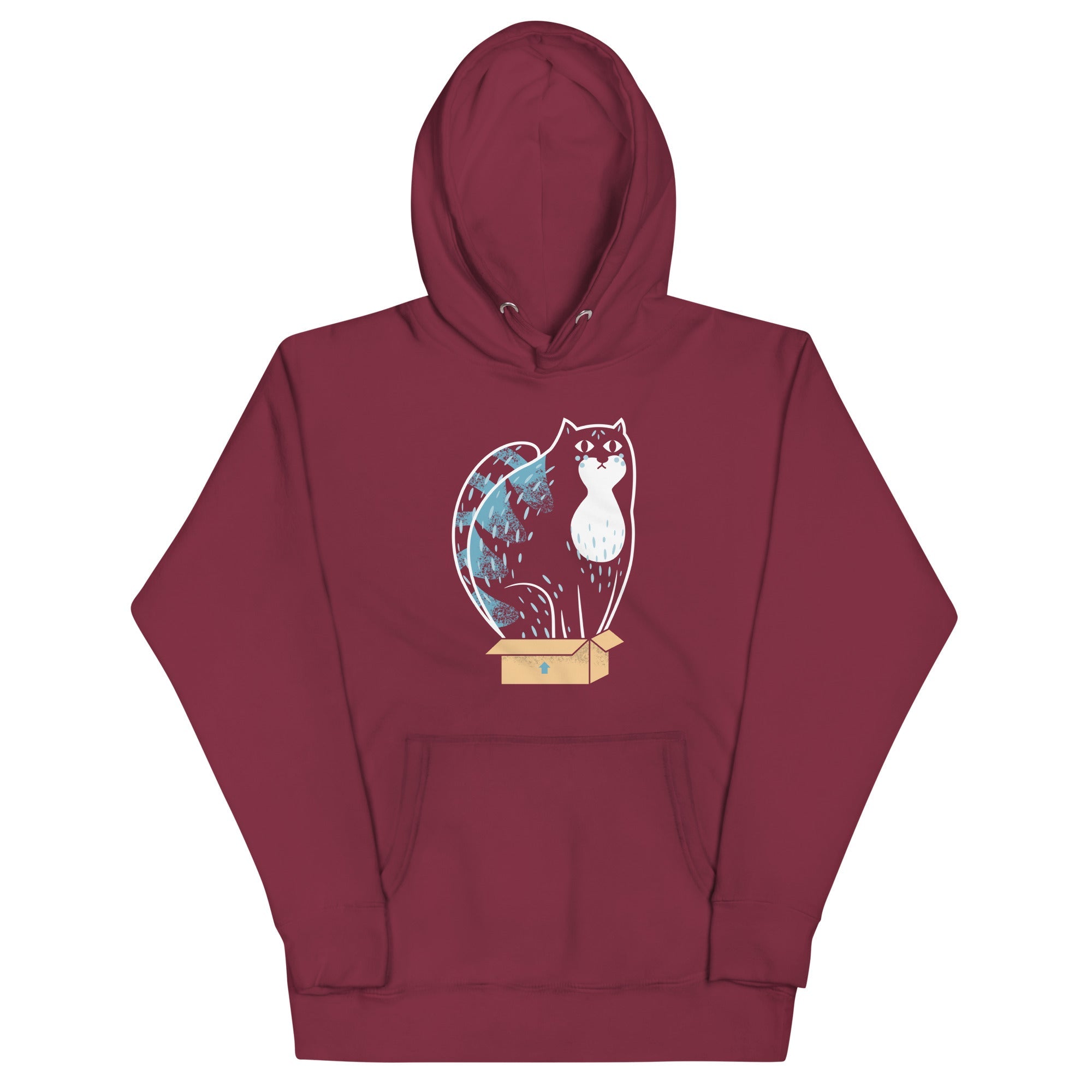 Cat In A Box Unisex Hoodie