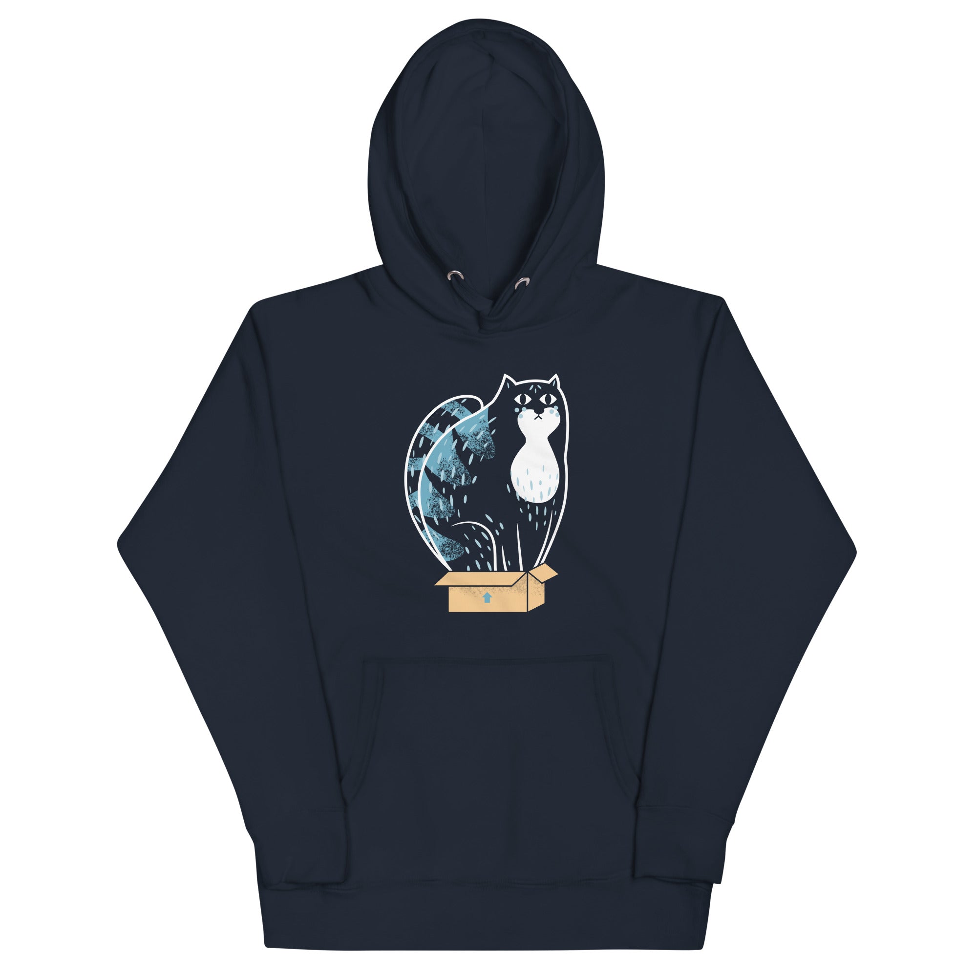 Cat In A Box Unisex Hoodie