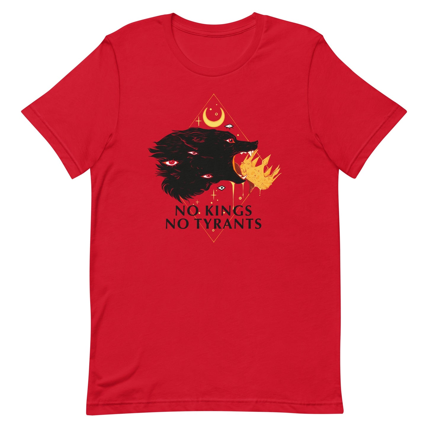 No Kings Wolf, Unisex T-Shirt