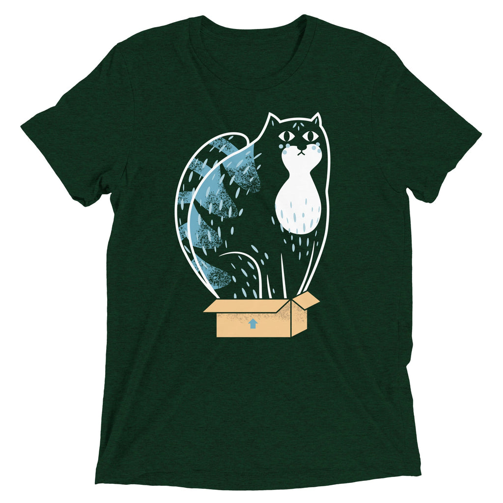 Cat In A Box Men's Tri-Blend Tee
