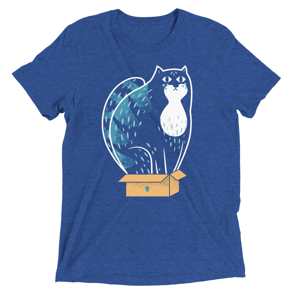 Cat In A Box Men's Tri-Blend Tee