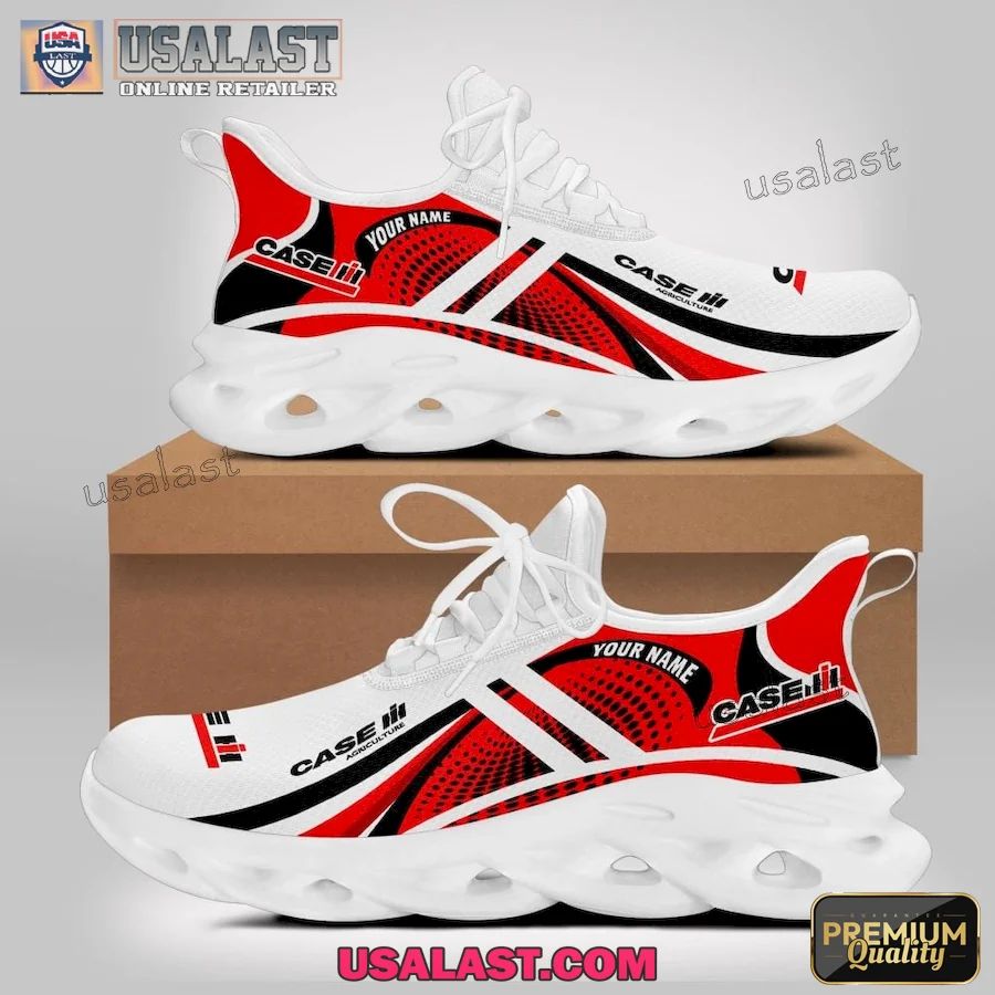 Case IH Tractor Personalized Max Soul Shoes