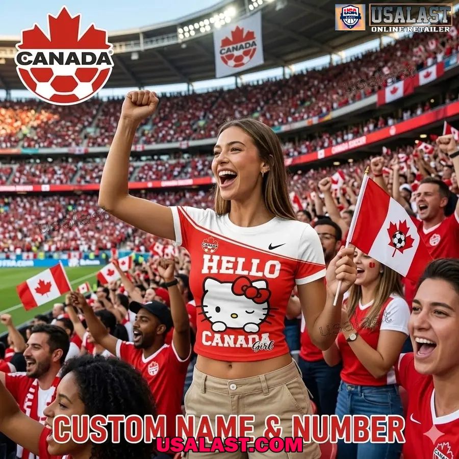 Personalized Canada World Cup 2026 Women Baby Tee