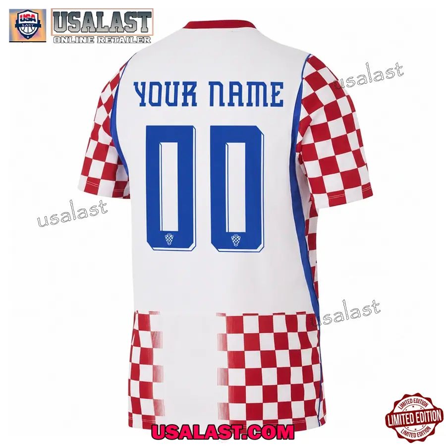 Personalized Croatia Home Kit World Cup 2026 Jersey Shirt