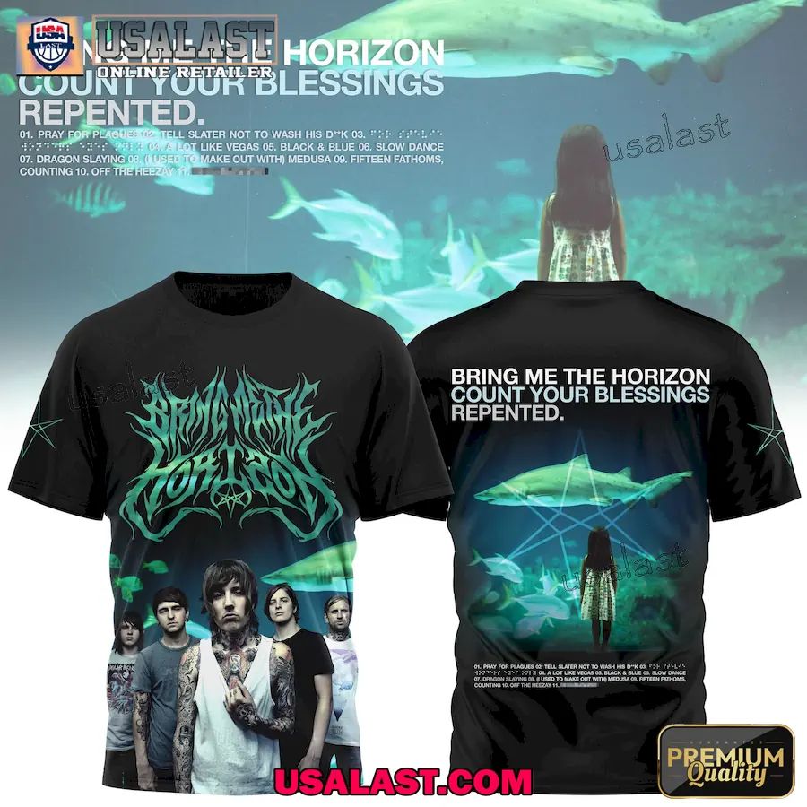 Bring Me The Horizon Count Your Blessings Repented 3D Apparel Clothing