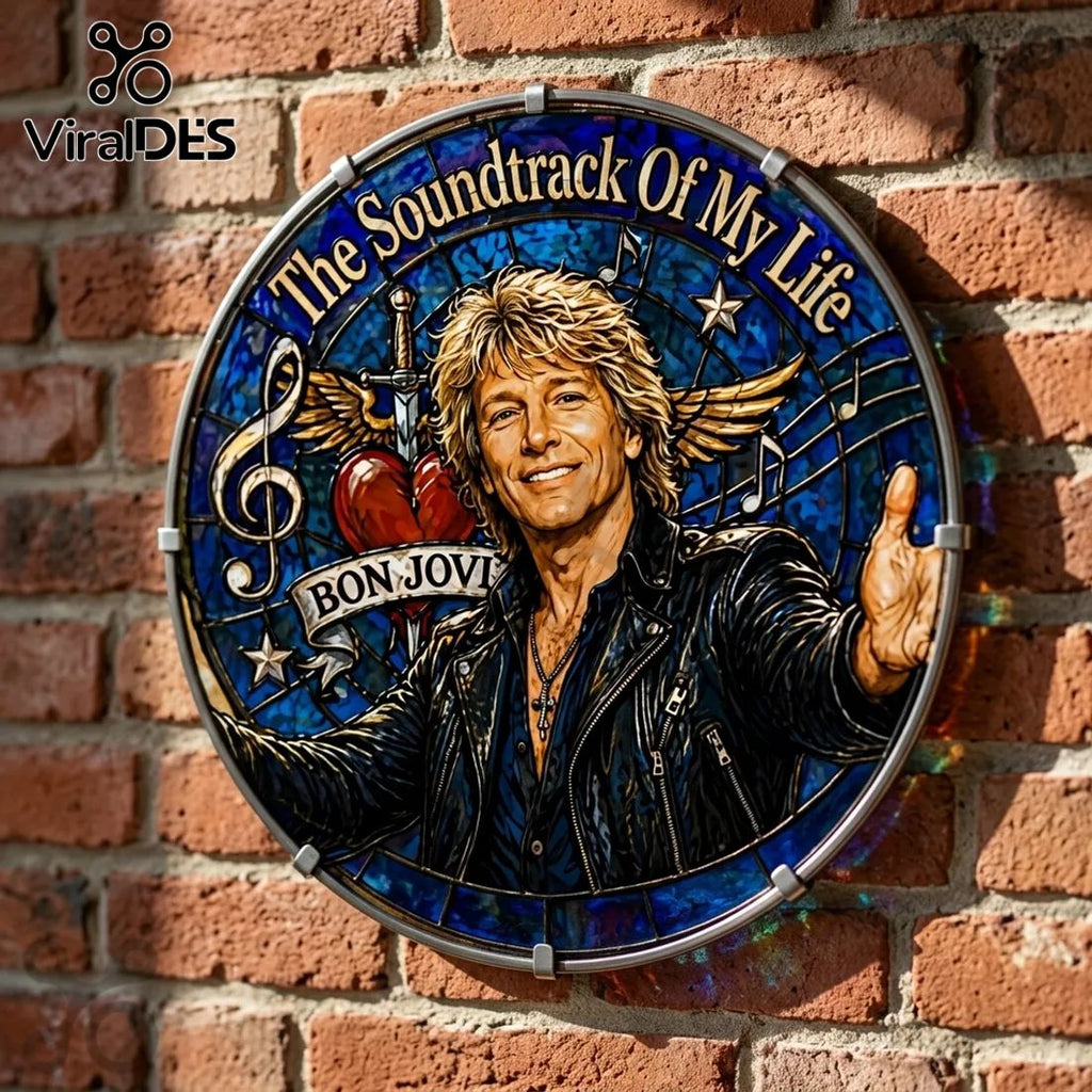 Bon Jovi The Soundtrack Of My Life Suncatcher