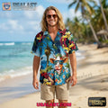 Cow Funny Tropical Island Hawaiian Shirt