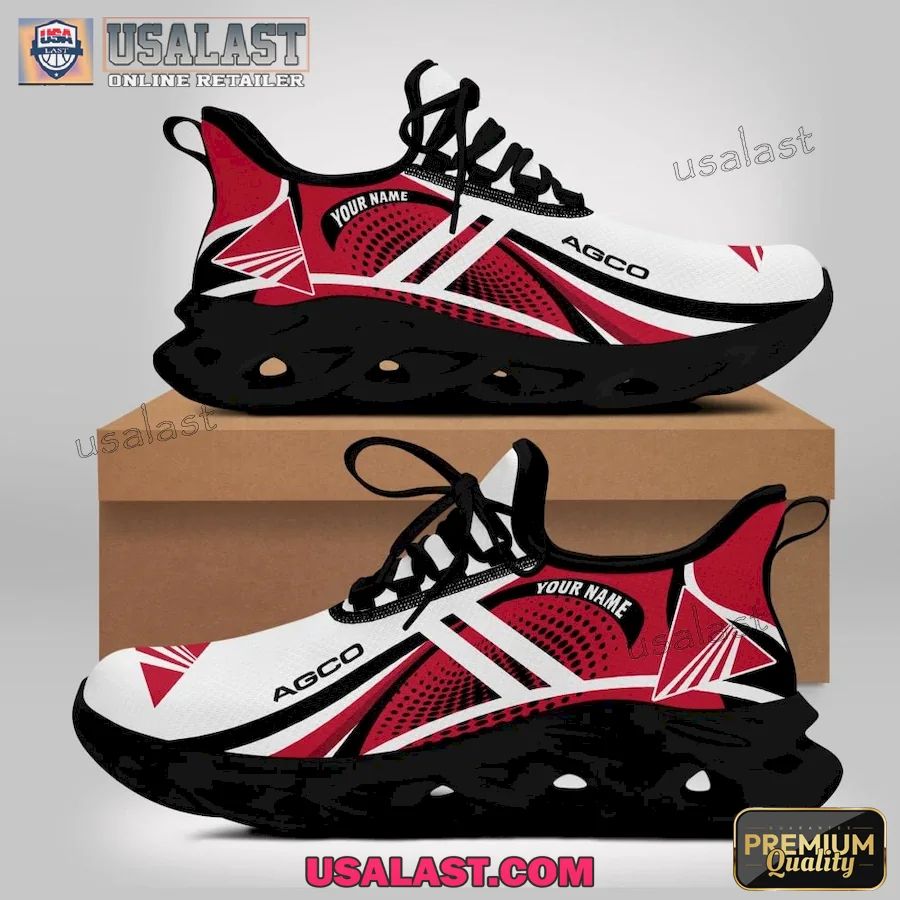 AGCO Allis Tractor Personalized Max Soul Shoes