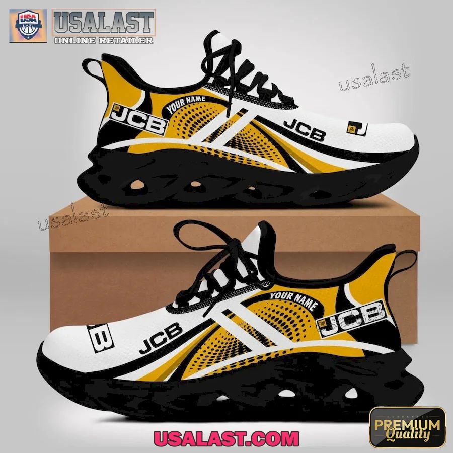 JCB Tractor Personalized Max Soul Shoes