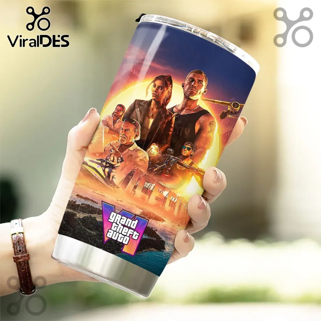 Grand Theft Auto VI Stainless Steel Tumbler