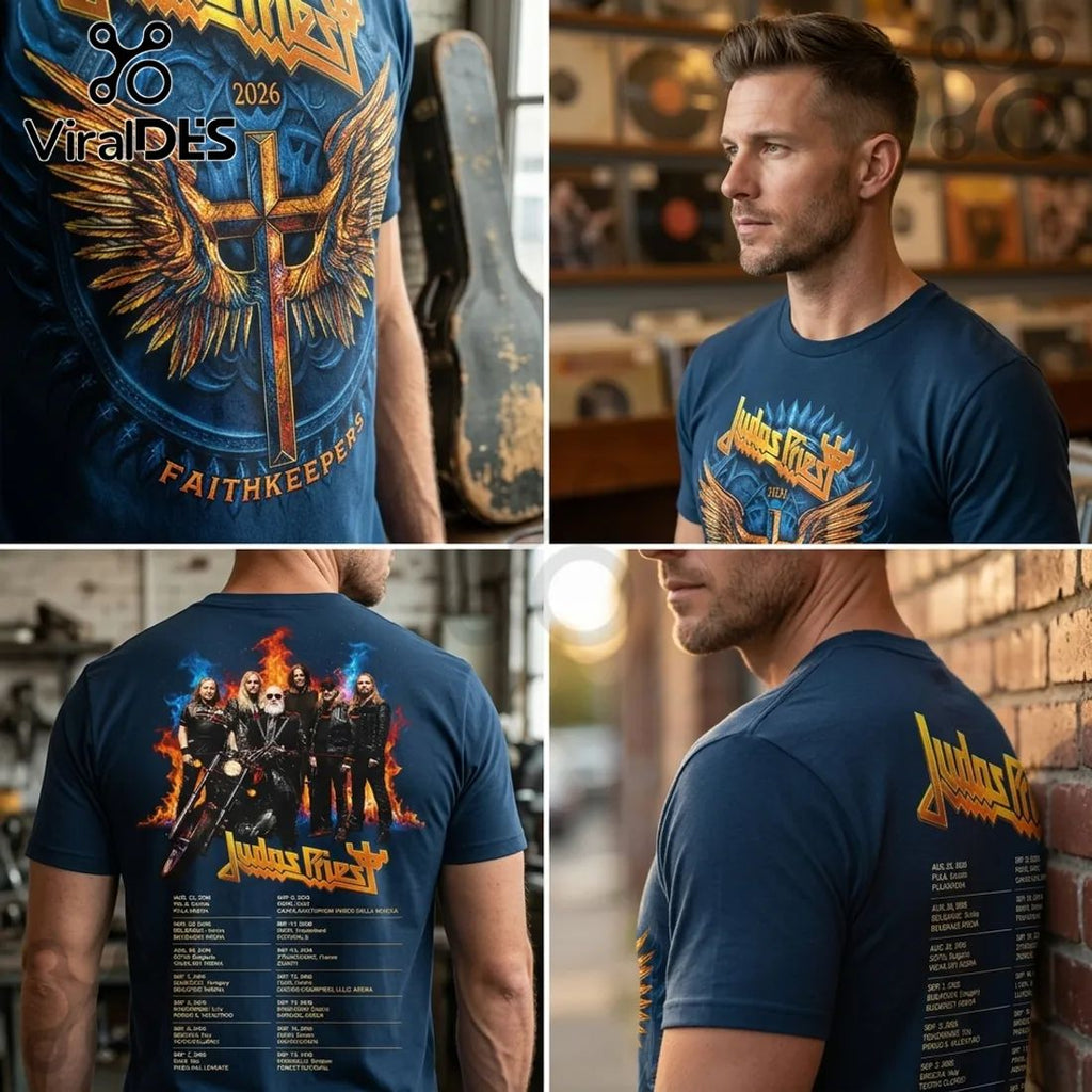 Judas Priest 2026 Tour Faithkeepers Limited Edition T-Shirt