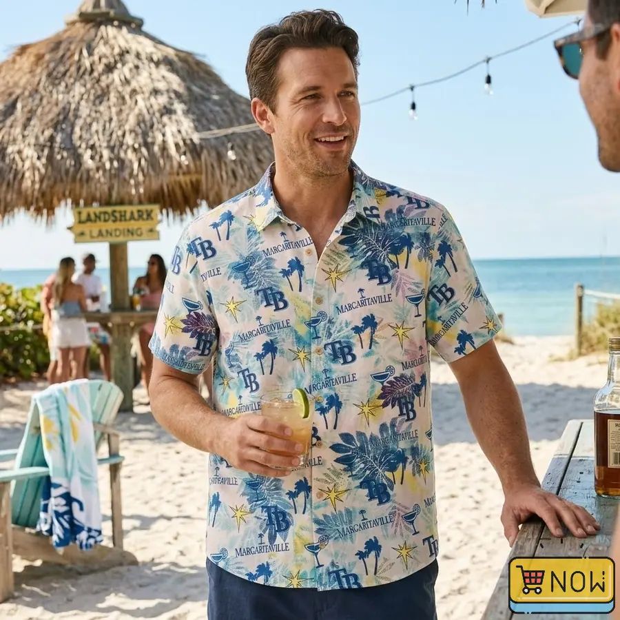 Tampa Bay Rays Margaritaville 2026 Hawaiian Shirt