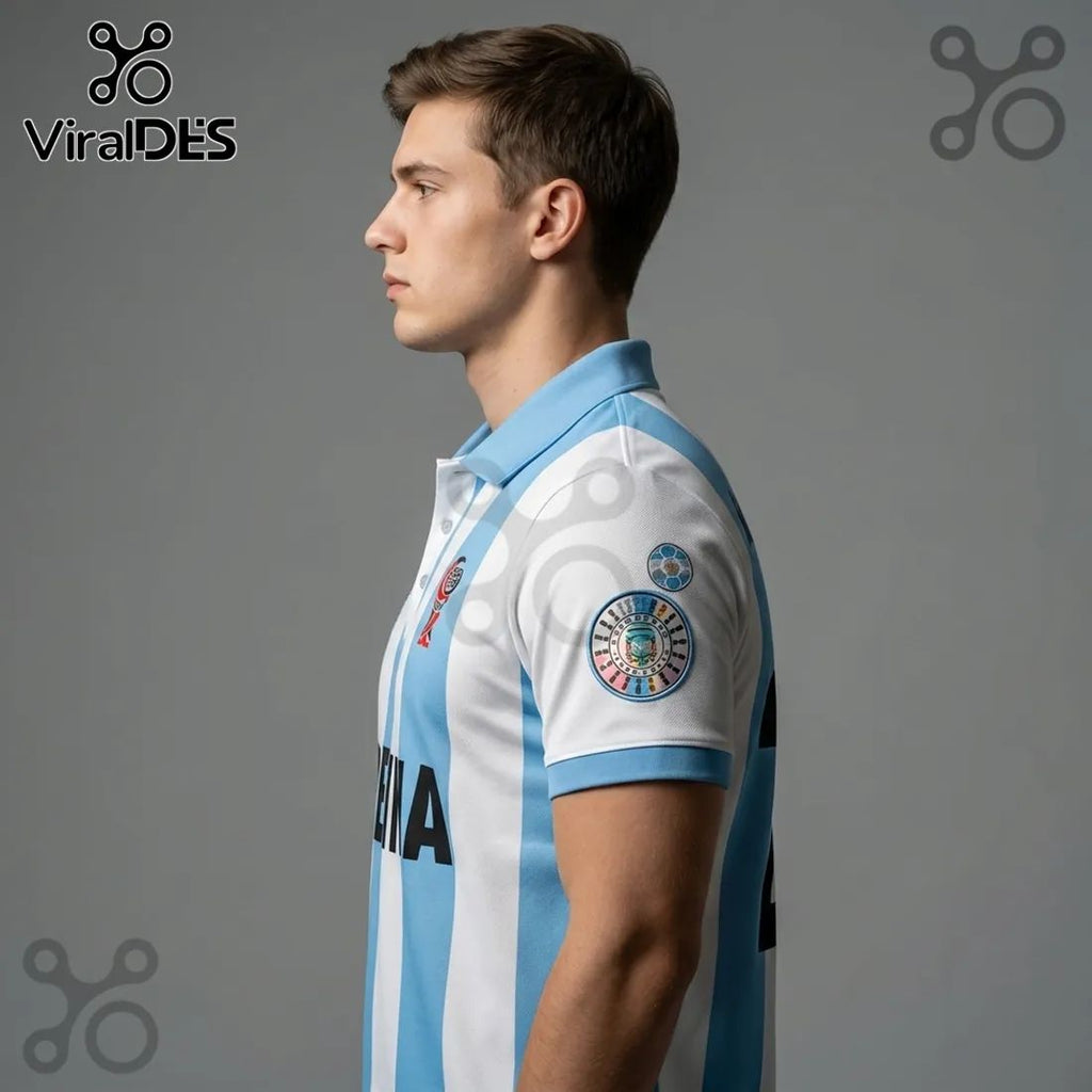 Argentina National Football Team 2026 World Cup Polo Shirt