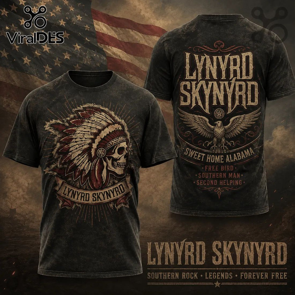 Lynyrd Skynyrd Vintage Sweet Home Alabama Distressed Shirt