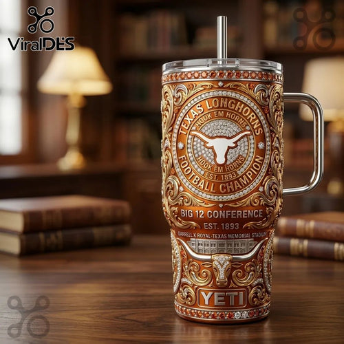 2026 Texas Longhorns Football Champion 40oz Tumbler