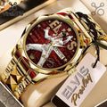 Elvis Presley Gold Tone Luxury Quartz Collectible Quartz Watch