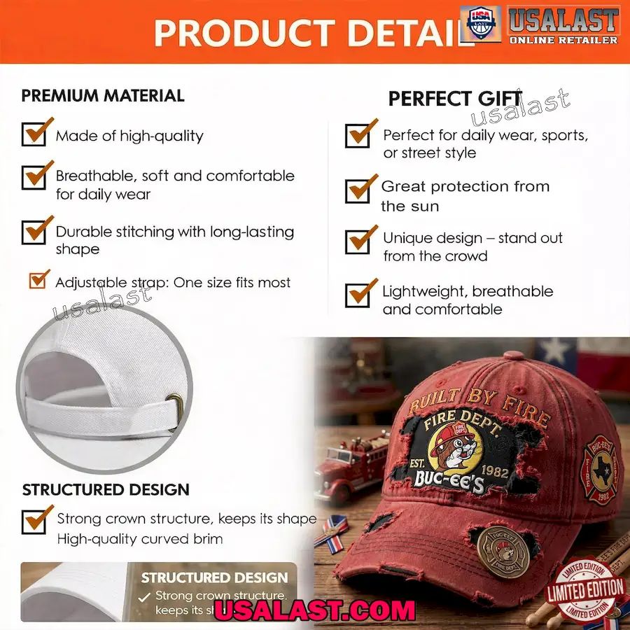 Buc-ee’s Fire Dept Premium Classic Cap