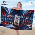 Paris Saint-Germain Champions of Europe 2025/2026 Beach Towel