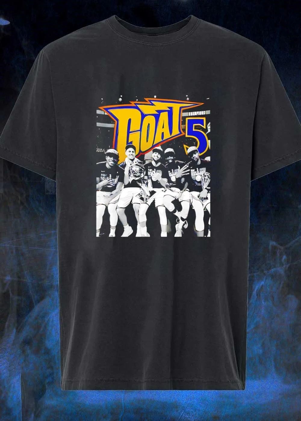 Golden State Warriors 2017 Nba Champions Goat Tee Unisex T-shirt, Sweatshirt, Hoodie (1)