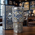 Tampa Bay Rays Luxury Clubhouse Stainless Steel 40oz Tumbler
