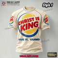 Christ is King Burger King T-Shirt
