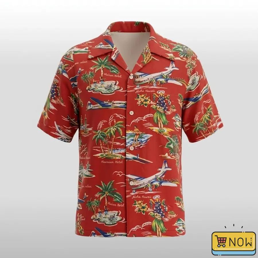 Zendaya Vintage Style Aloha Hawaiian Shirt