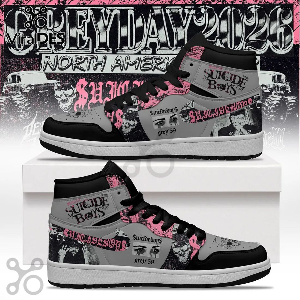 Suicideboys GREYDAY 2026 North America High-Top Sneakers