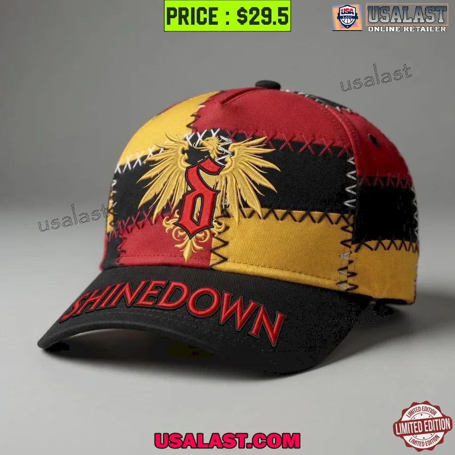 Shinedown Patchwork Style Adjustable Hat