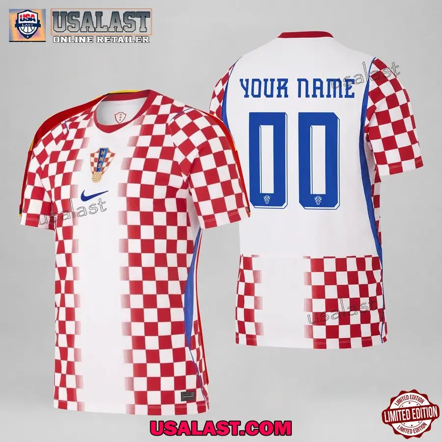 Personalized Croatia Home Kit World Cup 2026 Jersey Shirt