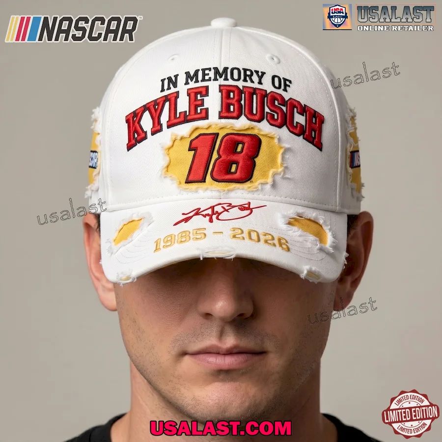 Nascar In Memory Of Kyle Busch 1985-2026 Classic Cap