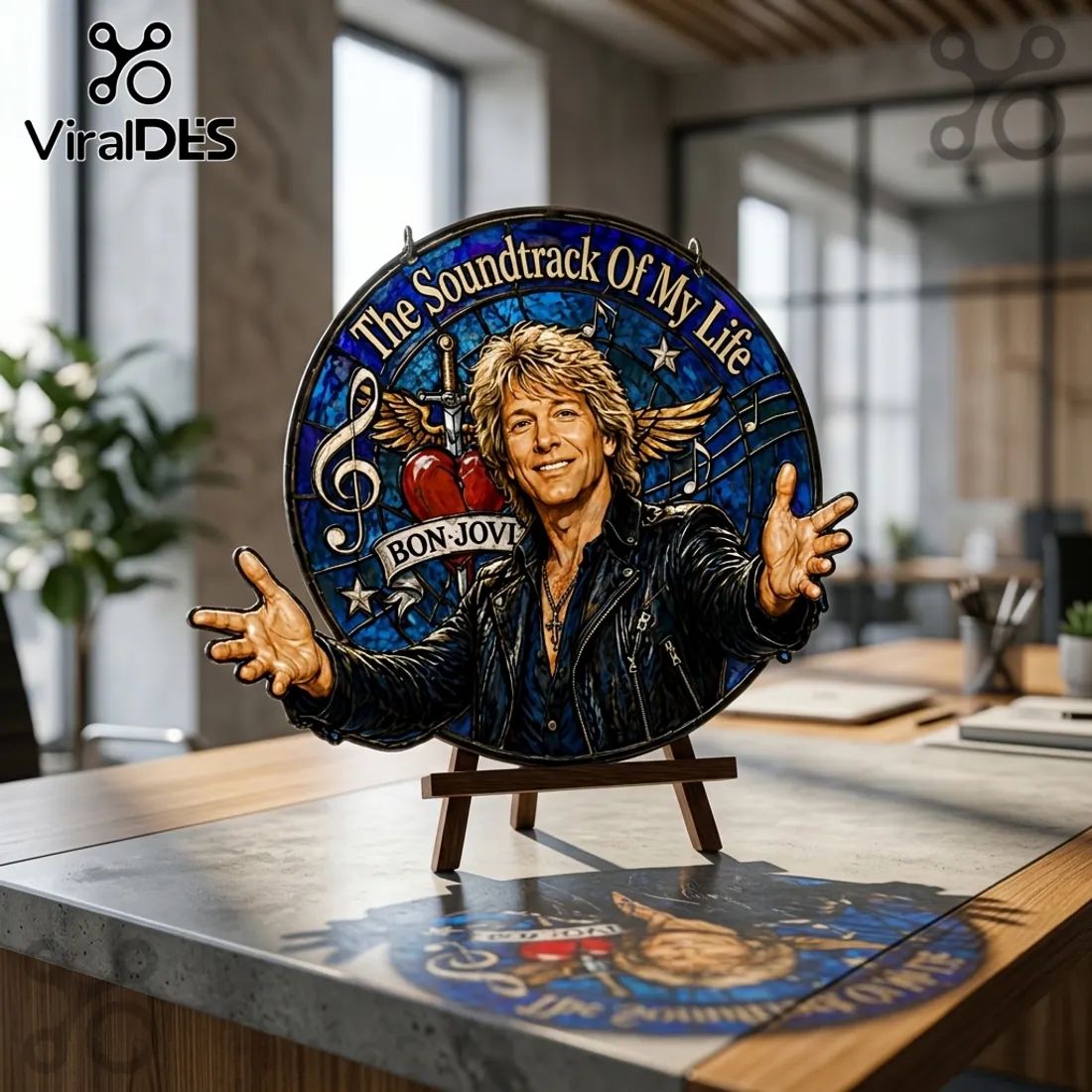 Bon Jovi The Soundtrack Of My Life Suncatcher
