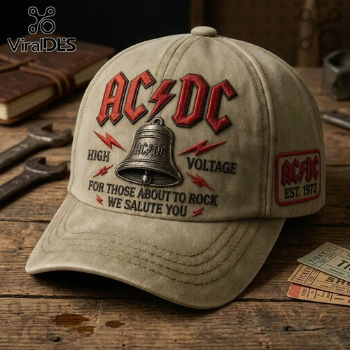 AC/DC For Those About To Rock High Voltage Baseball Cap
