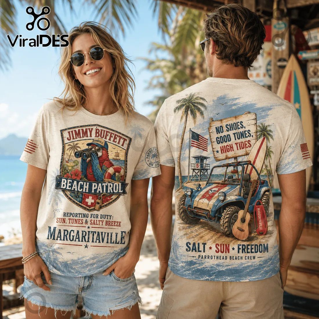 Jimmy Buffett Margaritaville Beach Patrol T-Shirt