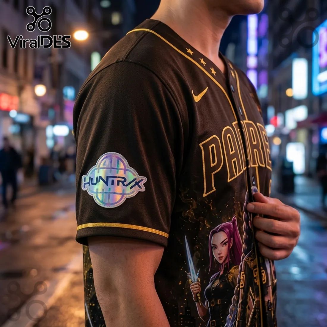 MLB x KPop Demon Hunters San Diego Padres 2026 Jersey