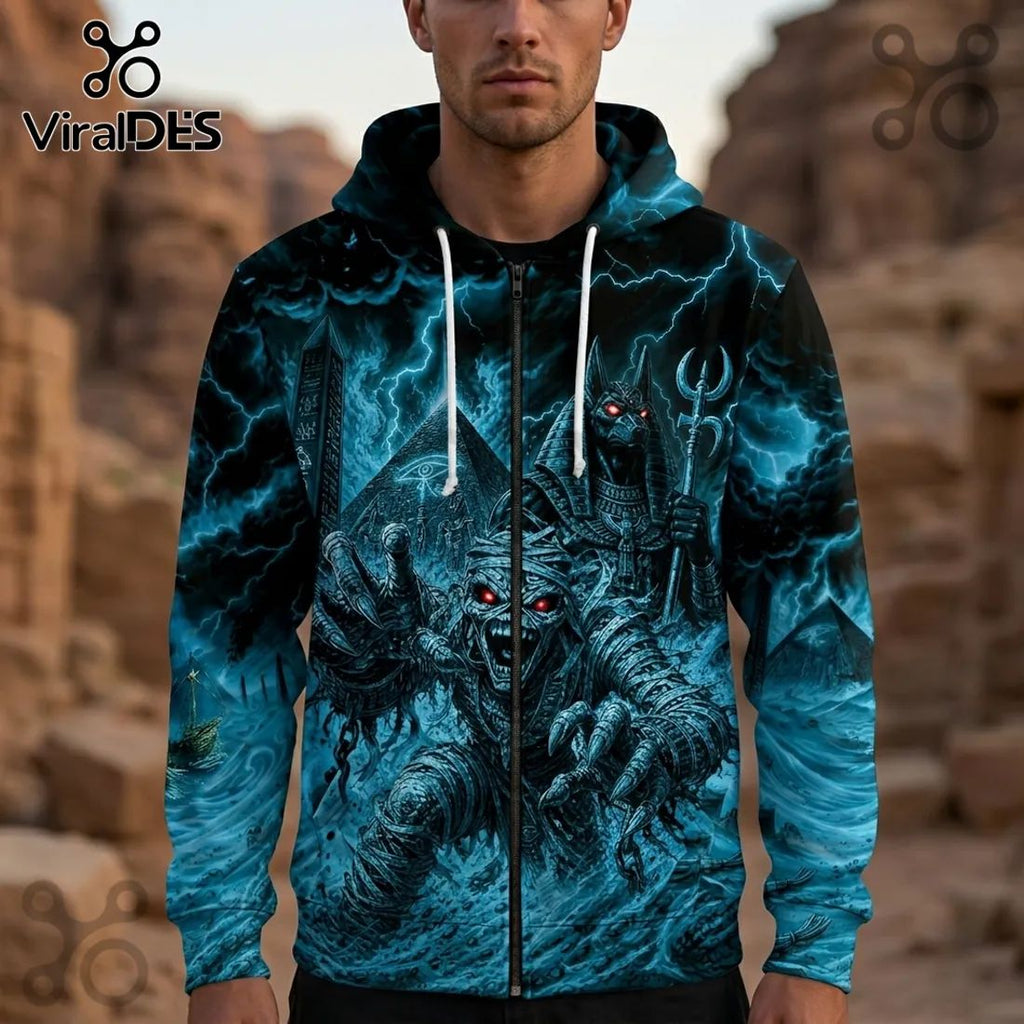 Iron Maiden 2026 World Tour Eddie The Head Hoodie