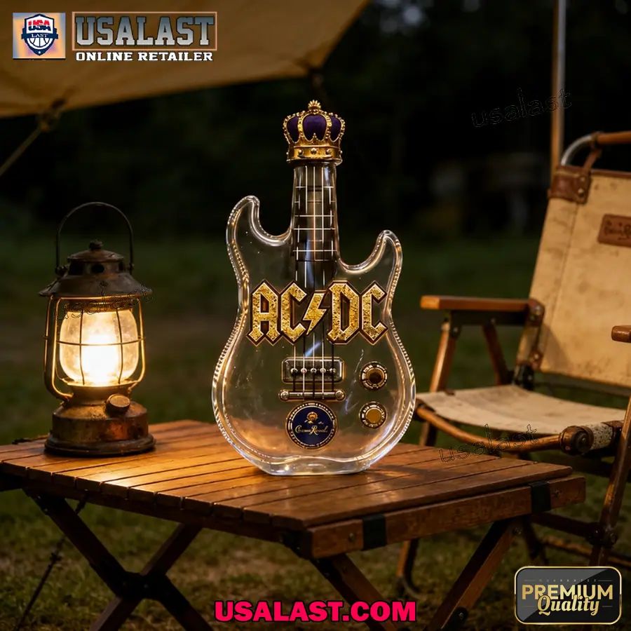 AC/DC Guitar Edition Whisky Bottle