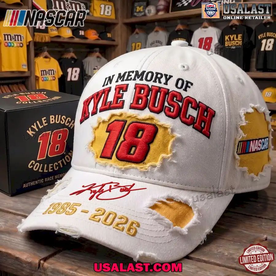 Nascar In Memory Of Kyle Busch 1985-2026 Classic Cap