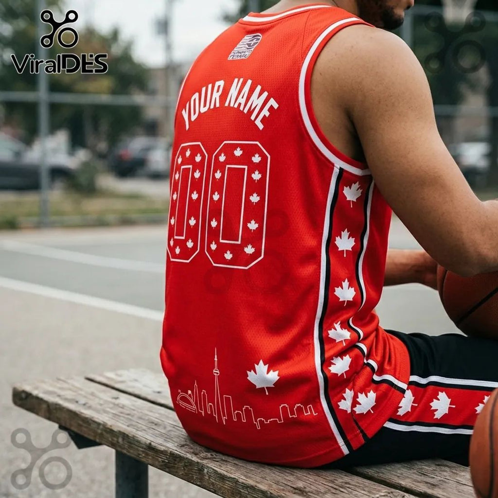 Toronto WNBA Expansion Team Canada Day Red Basketball Jersey