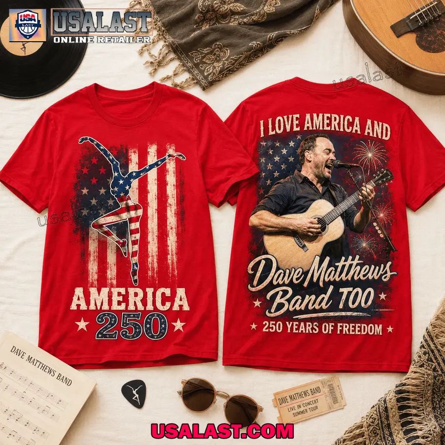 Dave Matthews Band Us 250th Anniversary 3D Tee Shirt