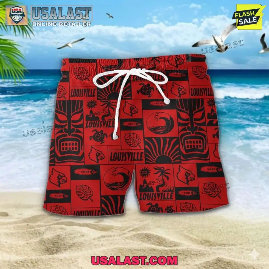 Louisville Cardinals Button Hawaiian Shirt 2026