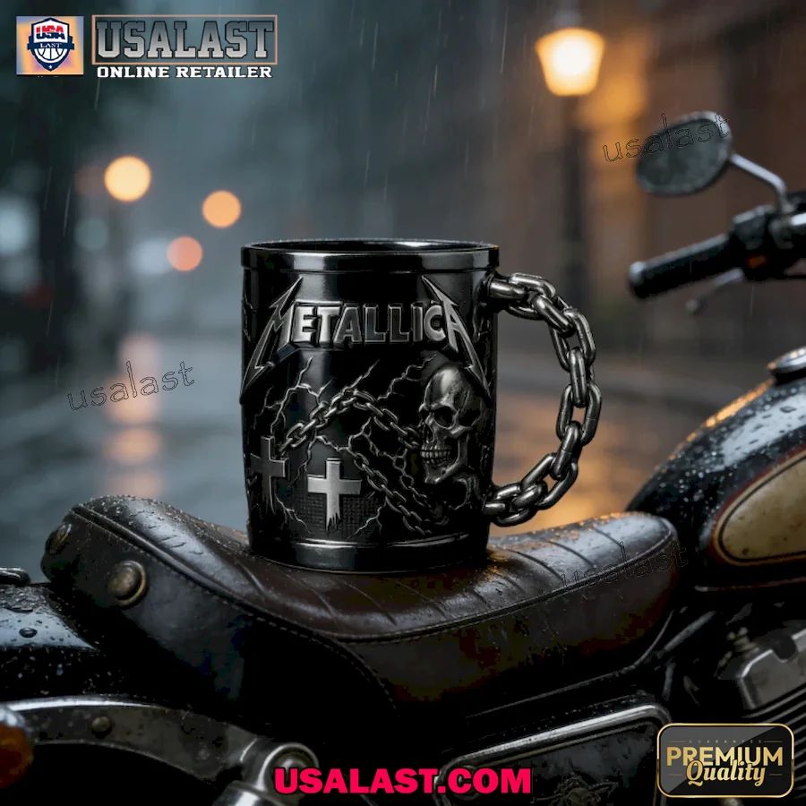 Metallica Rock Band Skull Coffee Mug