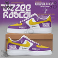 Dizzee Rascal We Want Bass 2026 Purple Yellow Air Force 1 Sneakers