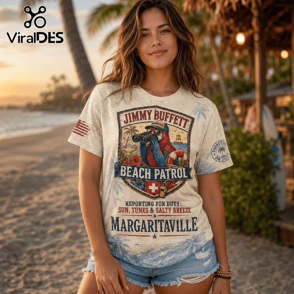 Jimmy Buffett Margaritaville Beach Patrol T-Shirt