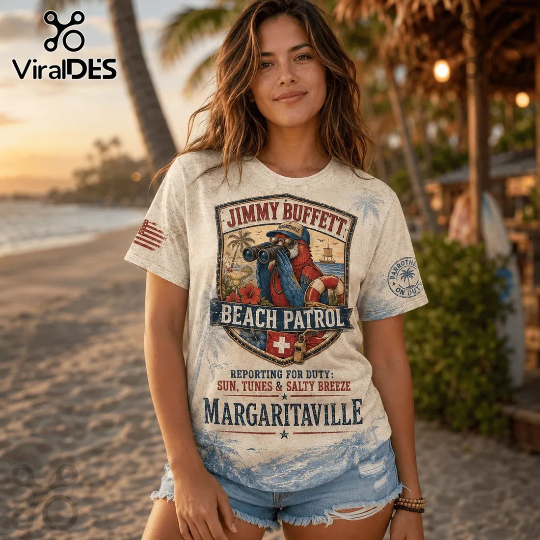 Jimmy Buffett Margaritaville Beach Patrol T-Shirt