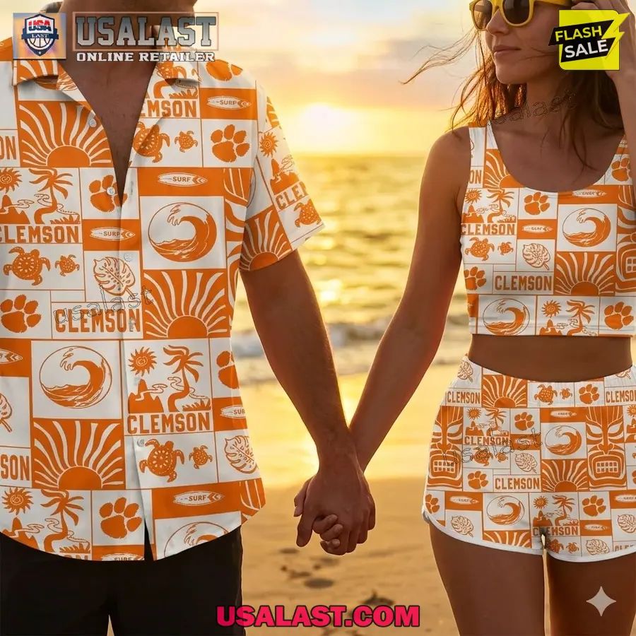 Clemson Tigers Button Hawaiian Shirt 2026