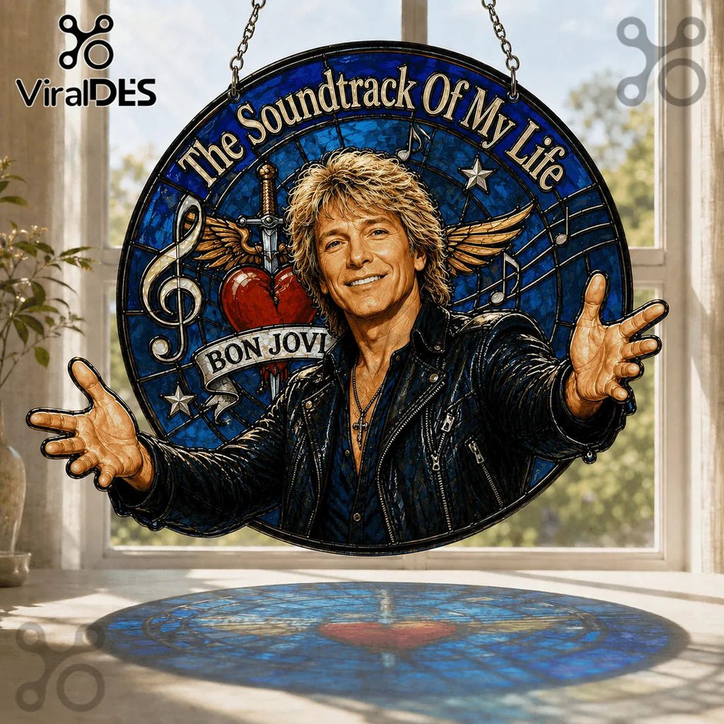 Bon Jovi The Soundtrack Of My Life Suncatcher