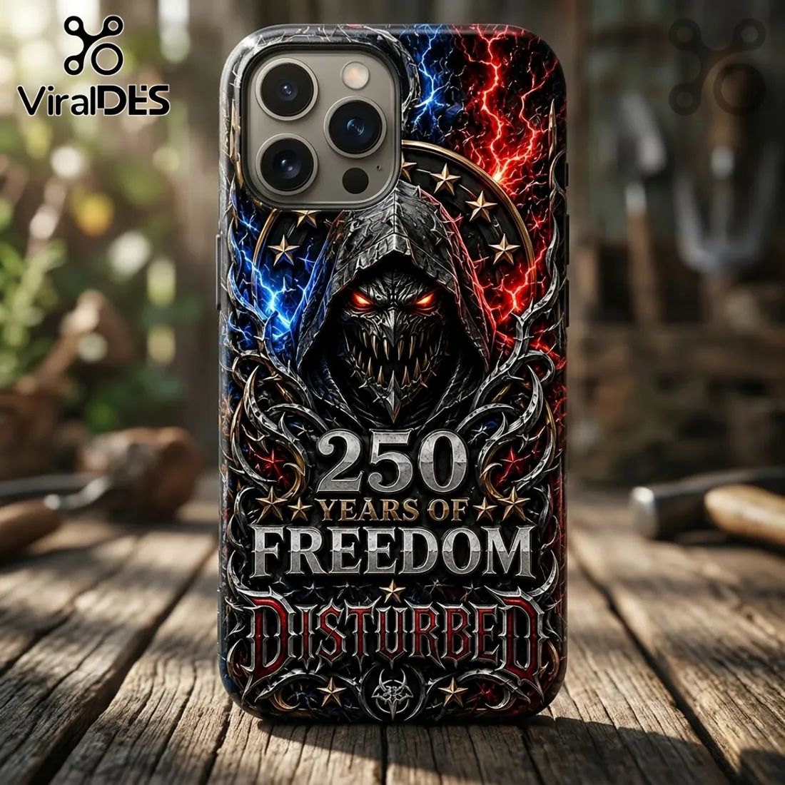 Disturbed x 250 Years Of Freedom Limited Edition Phone Case
