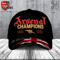 Arsenal FC Premier League Champions 2025/26 Black Baseball Cap