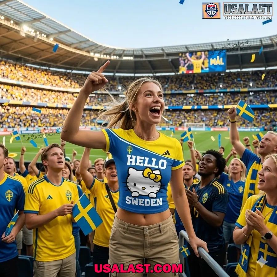 Personalized Sweden World Cup 2026 Women Baby Tee