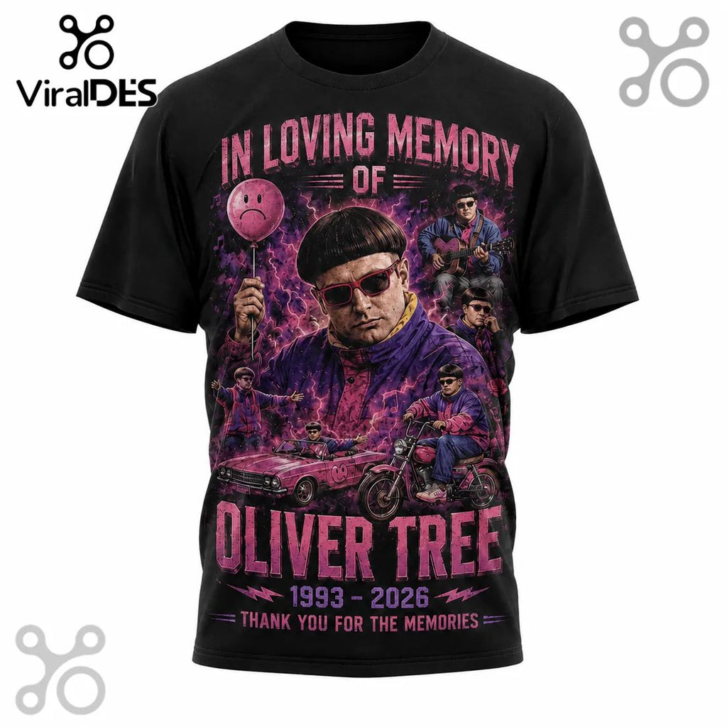 Oliver Tree In Loving Memory 1993-2026 T-Shirt